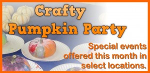 crafty pumpkin party
