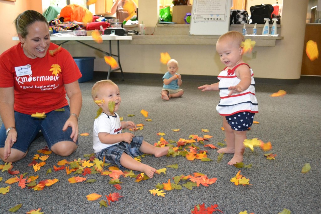 fall activity in kindermusik class