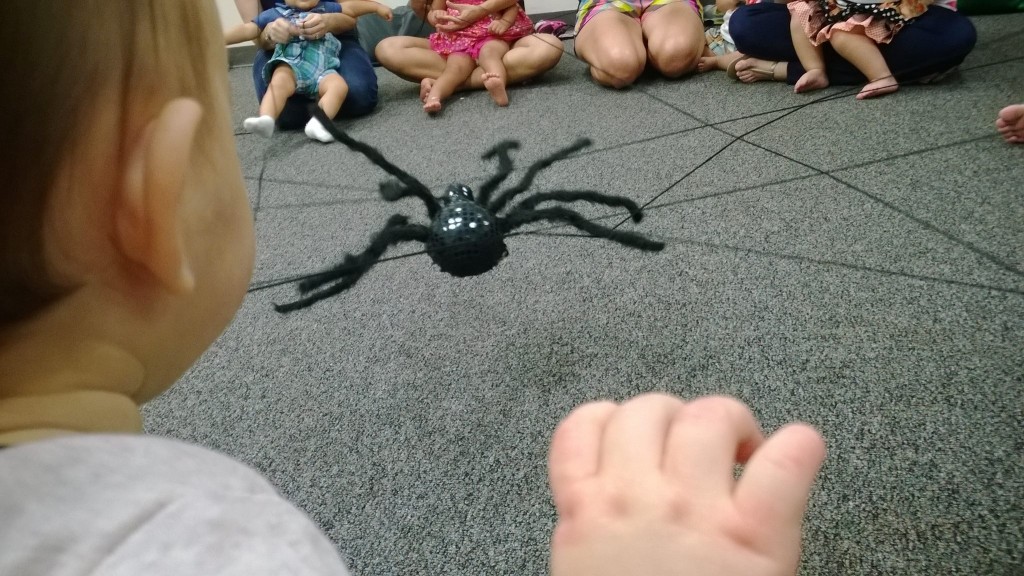 spider web music activity