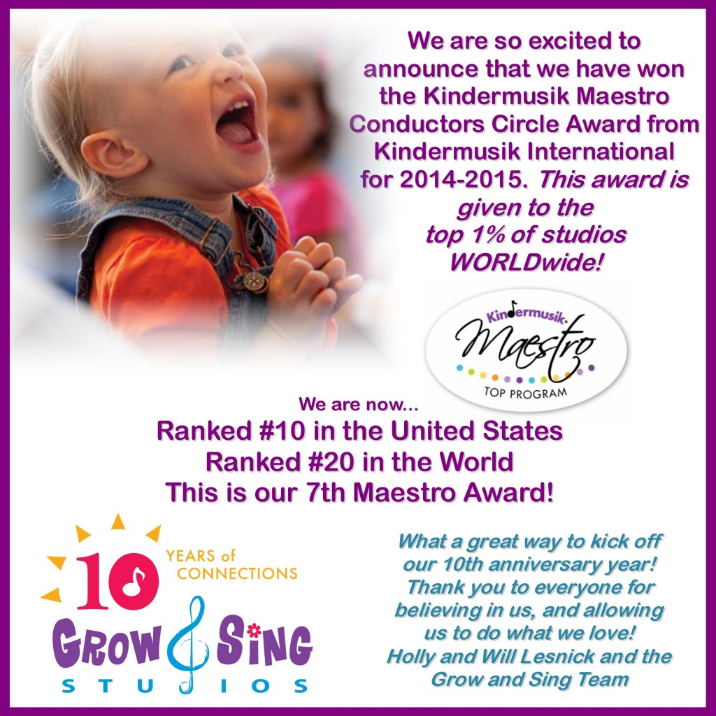 we are now ranked #10 in the united states and ranked #20 in the world. this is our 7th maestro award