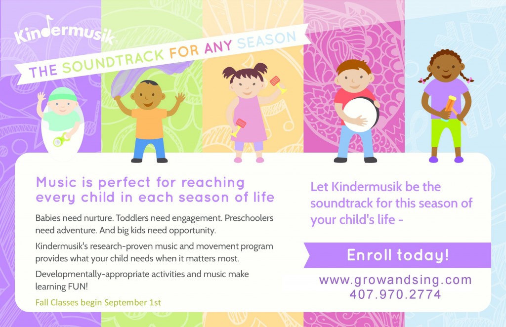 music is perfect for reaching every child in each season of life