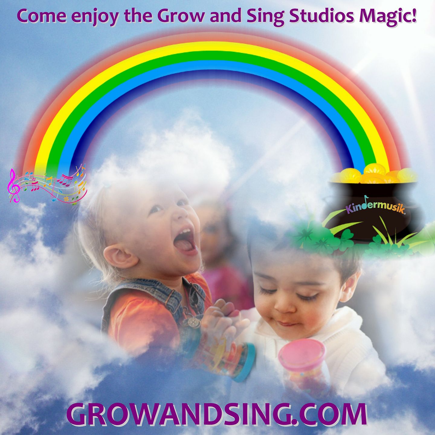 come enjoy the grow and sing studios magic