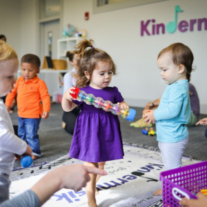 children playing with instruments