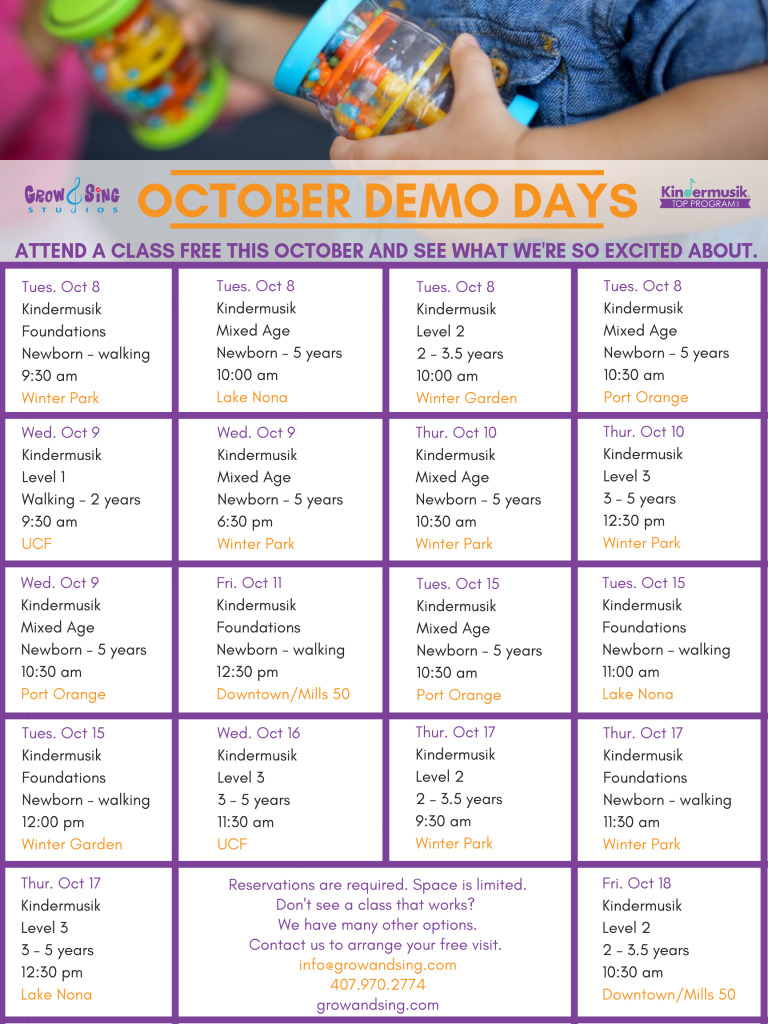 october demo days