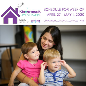 schedule for week of april 27-may 1 2020