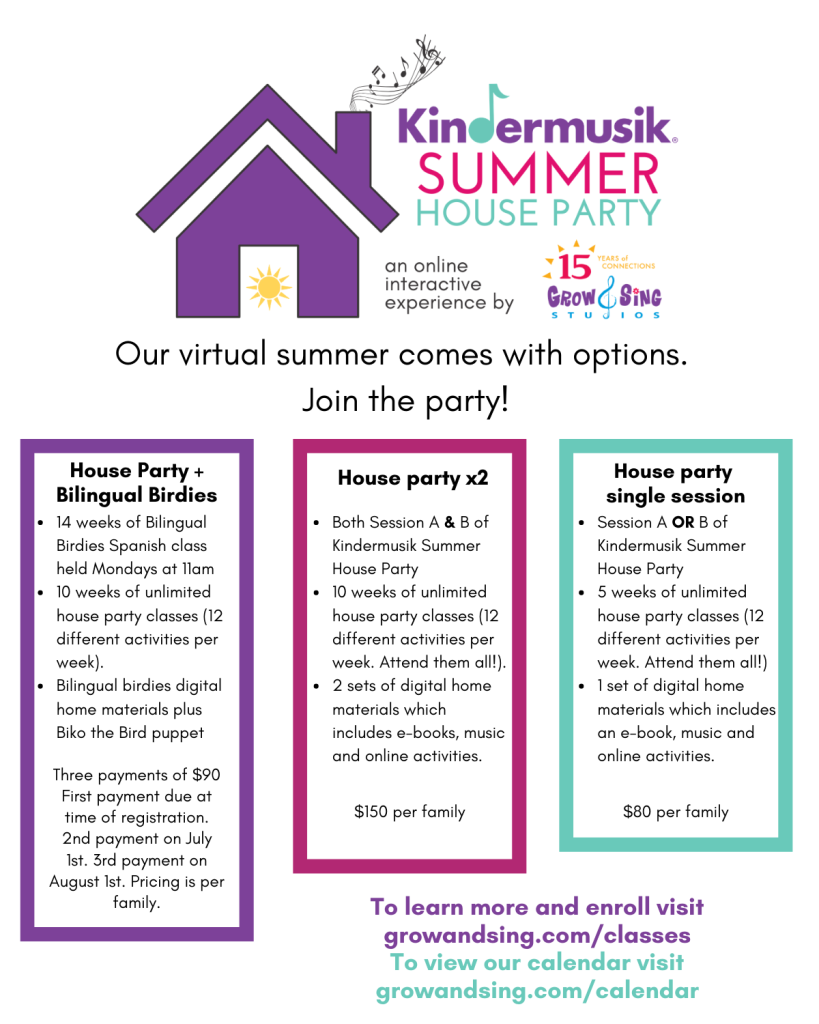 Kindermusik Summer House Party