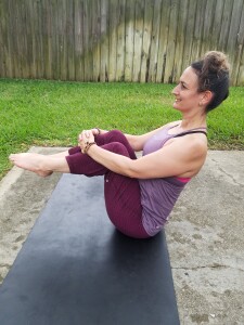 online yoga teacher rachael